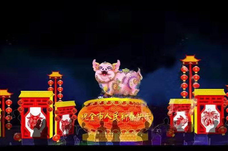 彩灯花灯设计